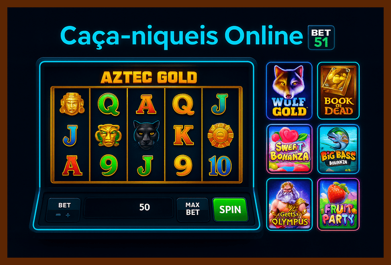Explore o mundo das slot machines no BET51 Casino